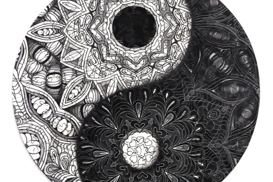 Puinen palapeli – YIN YANG 66d67900b3e0b