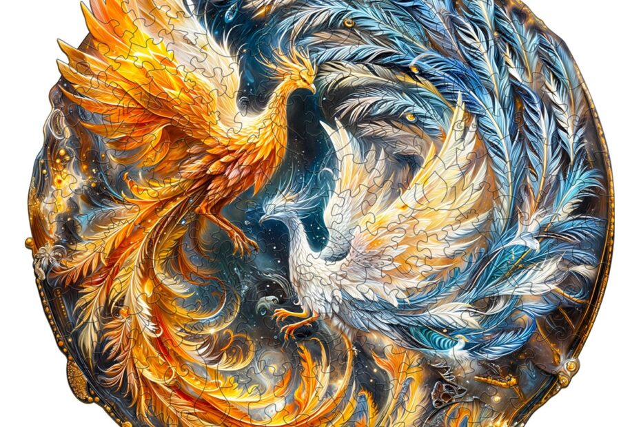 Puinen palapeli – Yin Yang Phoenix 2 66ec53095250d