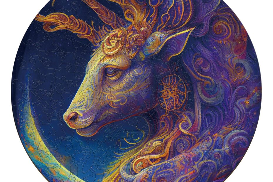 Zodiac puinen palapeli – Kauris 66eaea2396379